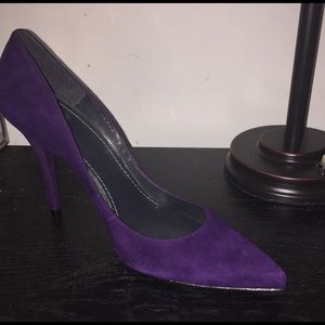 Stuart Weitzman NWWT Naughty Purple Suede sz 9.5